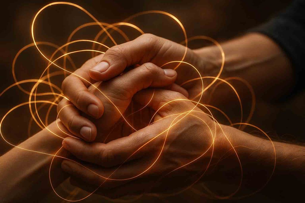 intertwined-hands-energy-lines